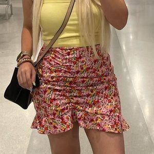 Floral skirt